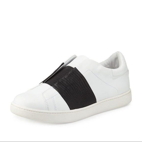 on sneakers